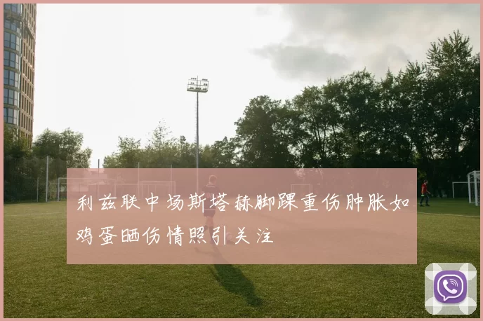 利兹联中场斯塔赫脚踝重伤肿胀如鸡蛋晒伤情照引关注
